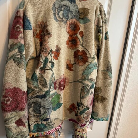 JOAN WRAP SHERPA JACKET‑ MOSAIC - Picture 3 of 5